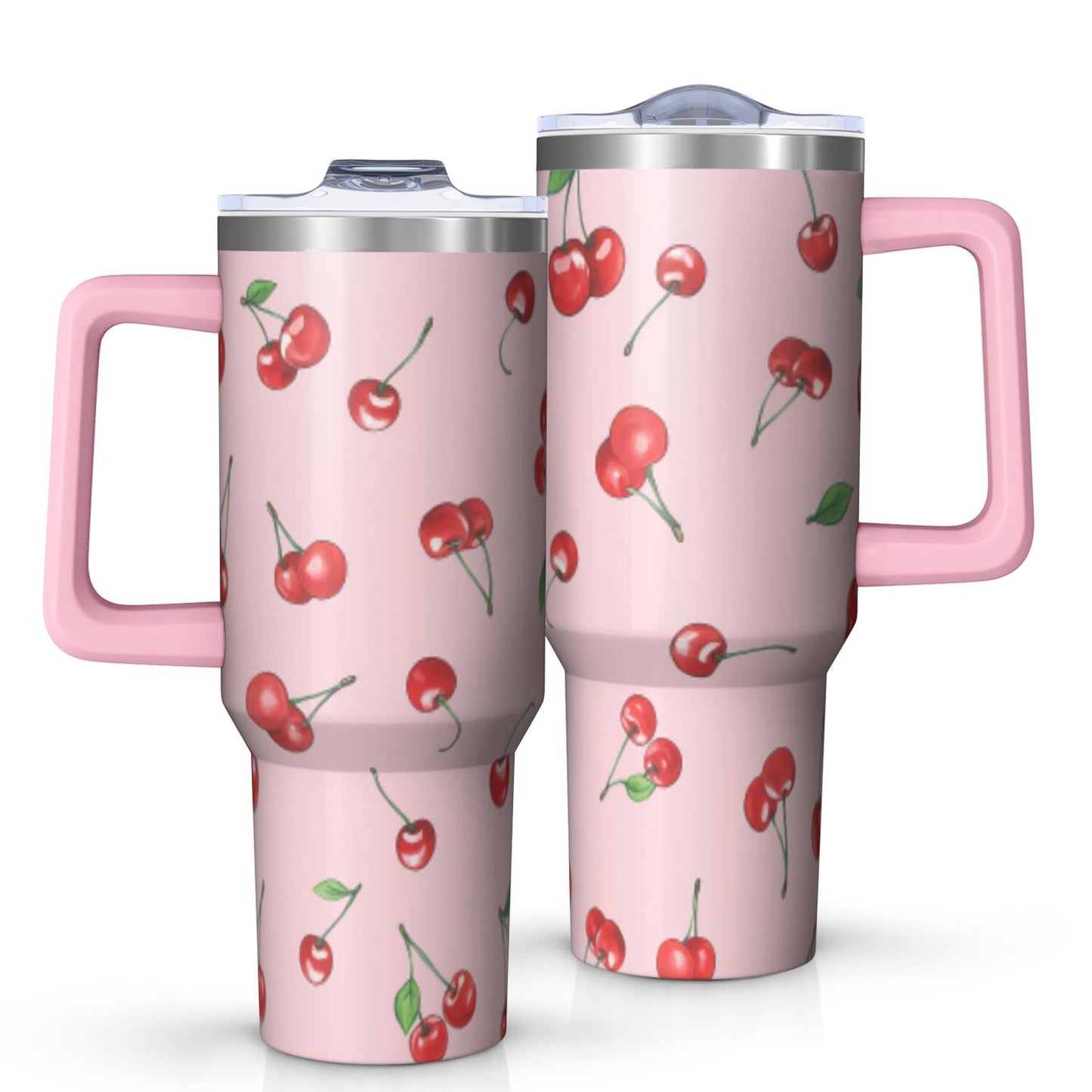 1pc nutcracker 40oz Tumbler with Straw & Handle - Insulated Stainless Steel Cup | Holiday Gift for - Tumbler