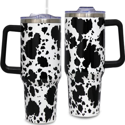 40oz Bee Tumbler With Handle Lid and Straw -Bee gifts for women Bee Travel Coffee Cup-Bee Gifts - Tumbler