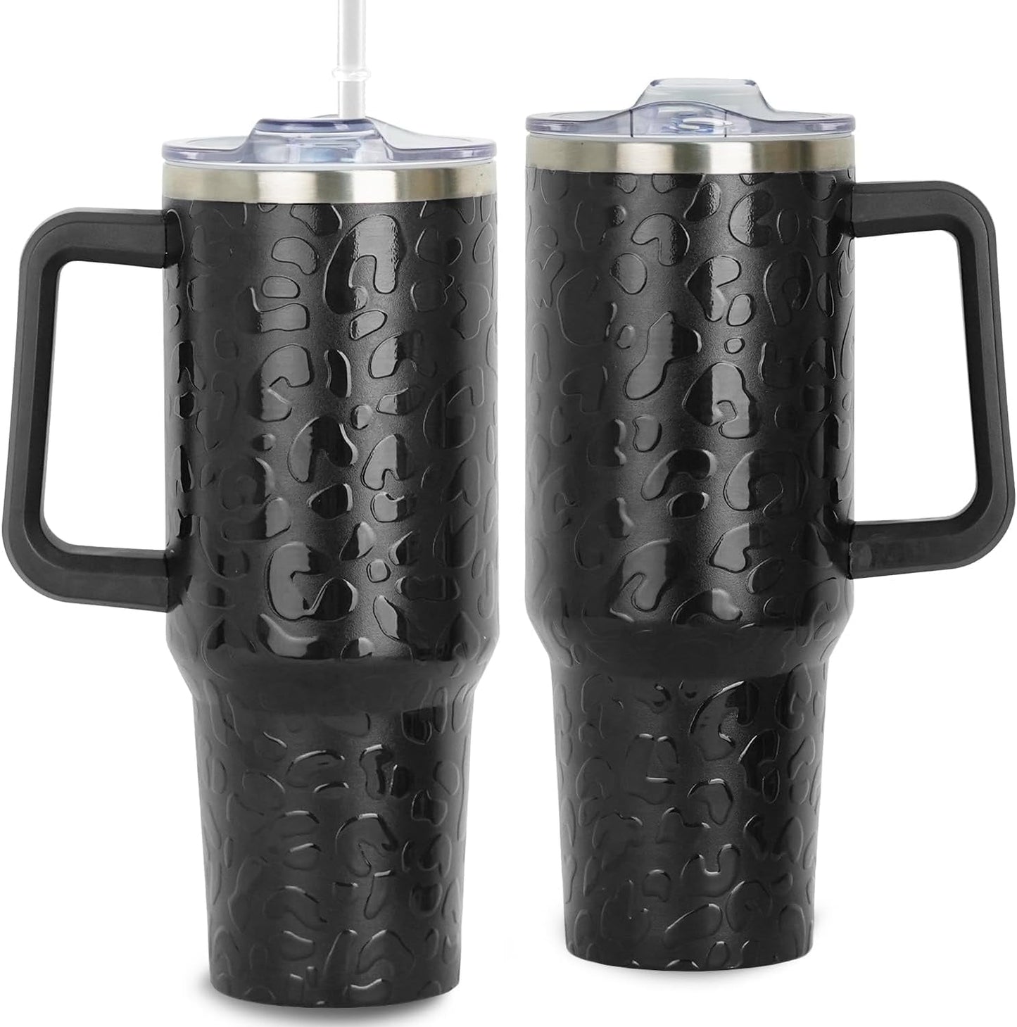 40oz Bee Tumbler With Handle Lid and Straw -Bee gifts for women Bee Travel Coffee Cup-Bee Gifts - Tumbler