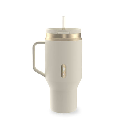 Contigo 30 oz Stainless Steel Water Bottle Tumbler with Straw – Leak-Proof Insulated Travel Mug, Reusable Water - Tumbler