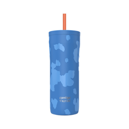 Contigo x Ally Love Streeterville 2.0 Stainless Steel Tumbler with Straw, 24 oz, Licorice - Tumbler