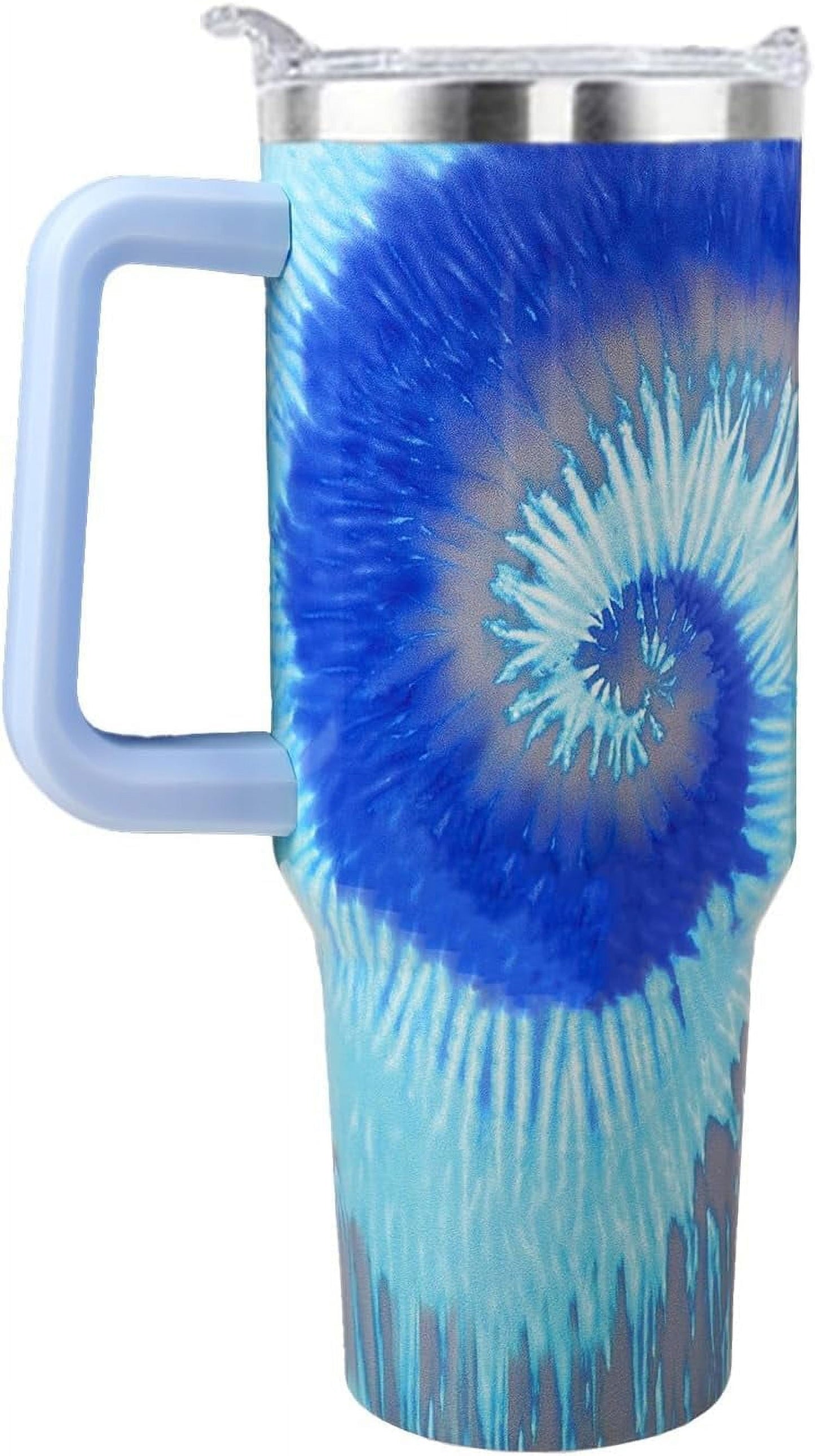 Mom Tumbler 40 oz Tumbler with Handle and Straw Lid Leak Proof - Best Mom Ever Tumbler