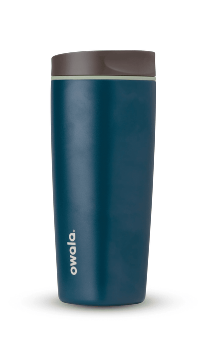 Owala SmoothSip Stainless Steel Coffee Tumbler, 20oz, Cotton Candy Sky - Tumbler