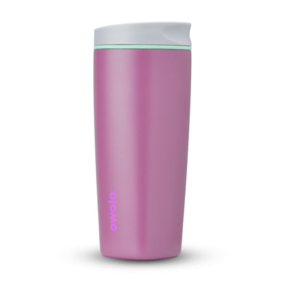 Owala SmoothSip Stainless Steel Coffee Tumbler, 20oz, Cotton Candy Sky - Tumbler