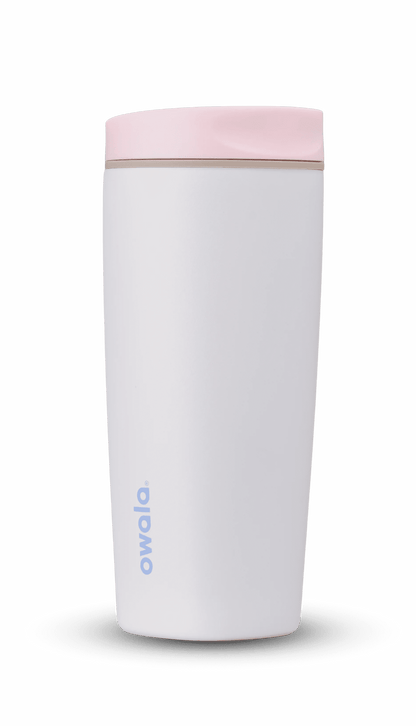 Owala SmoothSip Stainless Steel Coffee Tumbler, 20oz, Cotton Candy Sky - Tumbler