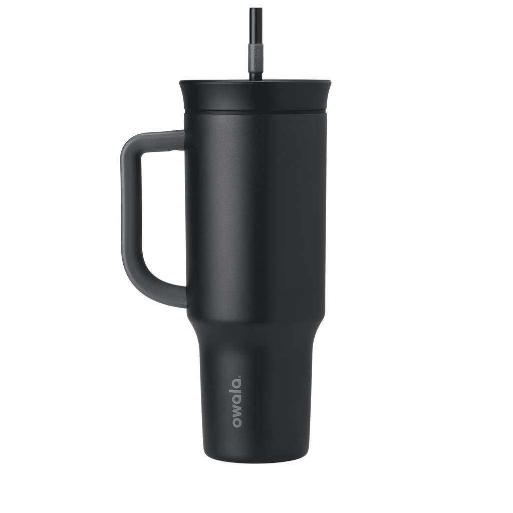 Premium Owala Stainless Steel Tumbler, 40oz, Light Purple - Insulated Travel Tumbler Cup