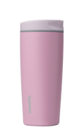 Owala SmoothSip Stainless Steel Coffee Tumbler, 20oz, Cotton Candy Sky