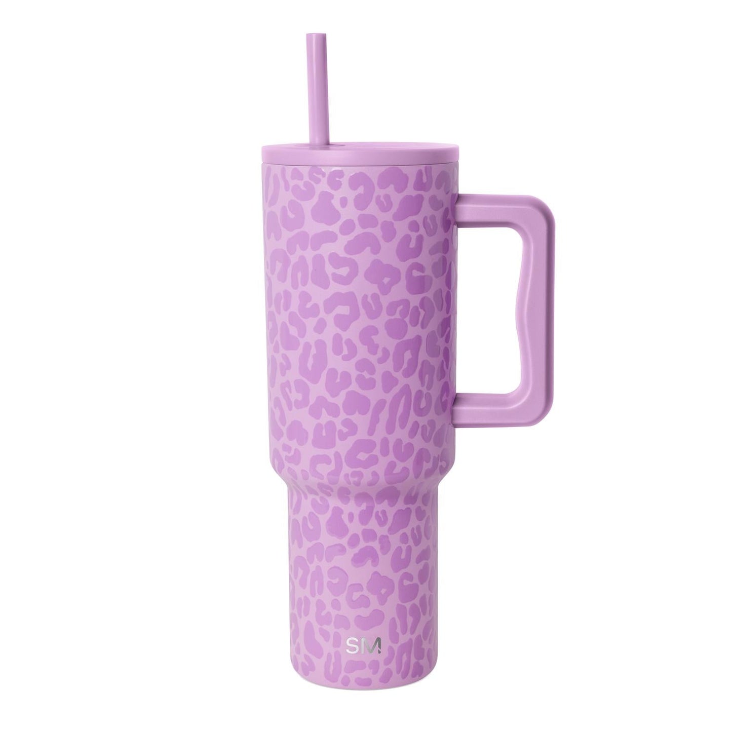 Simple Modern 40 fl oz Insulated Stainless Steel Trek Tumbler with Straw Lid | Cotton Candy Tie - Tumbler