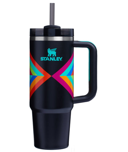 Stanley Quencher Flowstate 30oz Hibiscus Stainless Steel Tumbler