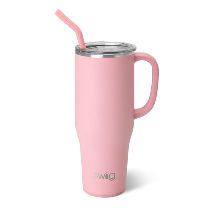 Swig Life 40oz Mega Mug | Insulated Stainless Steel Tumbler with Handle | Over The Rainbow - Tumbler