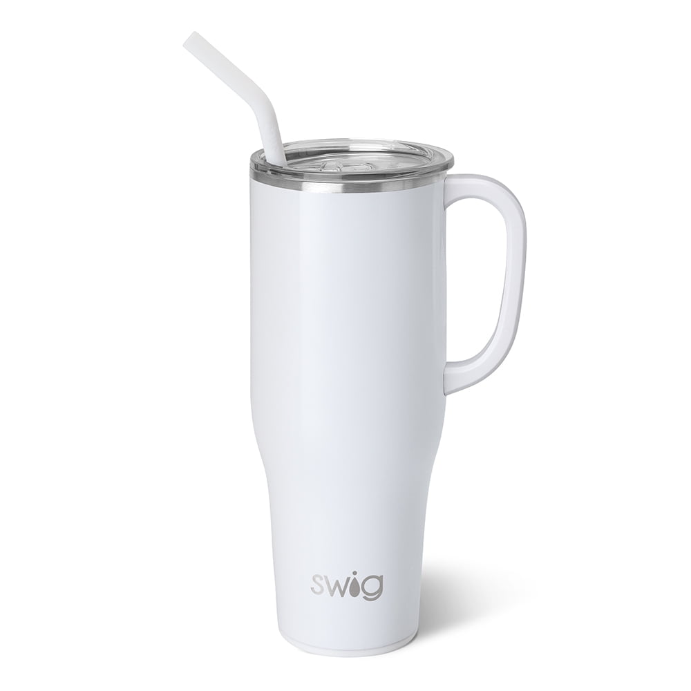 Swig Life 40oz Mega Mug | Insulated Stainless Steel Tumbler with Handle | Over The Rainbow - Tumbler