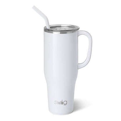 Swig Life 40oz Mega Mug | Insulated Stainless Steel Tumbler with Handle | Over The Rainbow - Tumbler