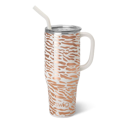 Swig Life 40oz Mega Mug | Insulated Stainless Steel Tumbler with Handle | Over The Rainbow - Tumbler