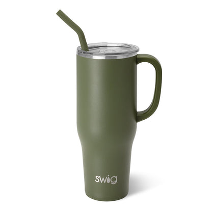 Swig Life 40oz Mega Mug | Insulated Stainless Steel Tumbler with Handle | Over The Rainbow - Tumbler