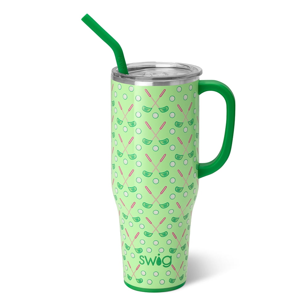 Swig Life 40oz Mega Mug | Insulated Stainless Steel Tumbler with Handle | Over The Rainbow - Tumbler